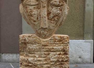 Skulptur Travertin